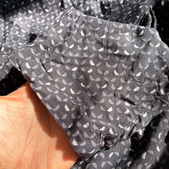 ▪️ STREET ONE PATTY GREY FAUX LEATHER LOOSE FIT HIGH WAIST BAGGY PANTS! - Picture 7 of 12